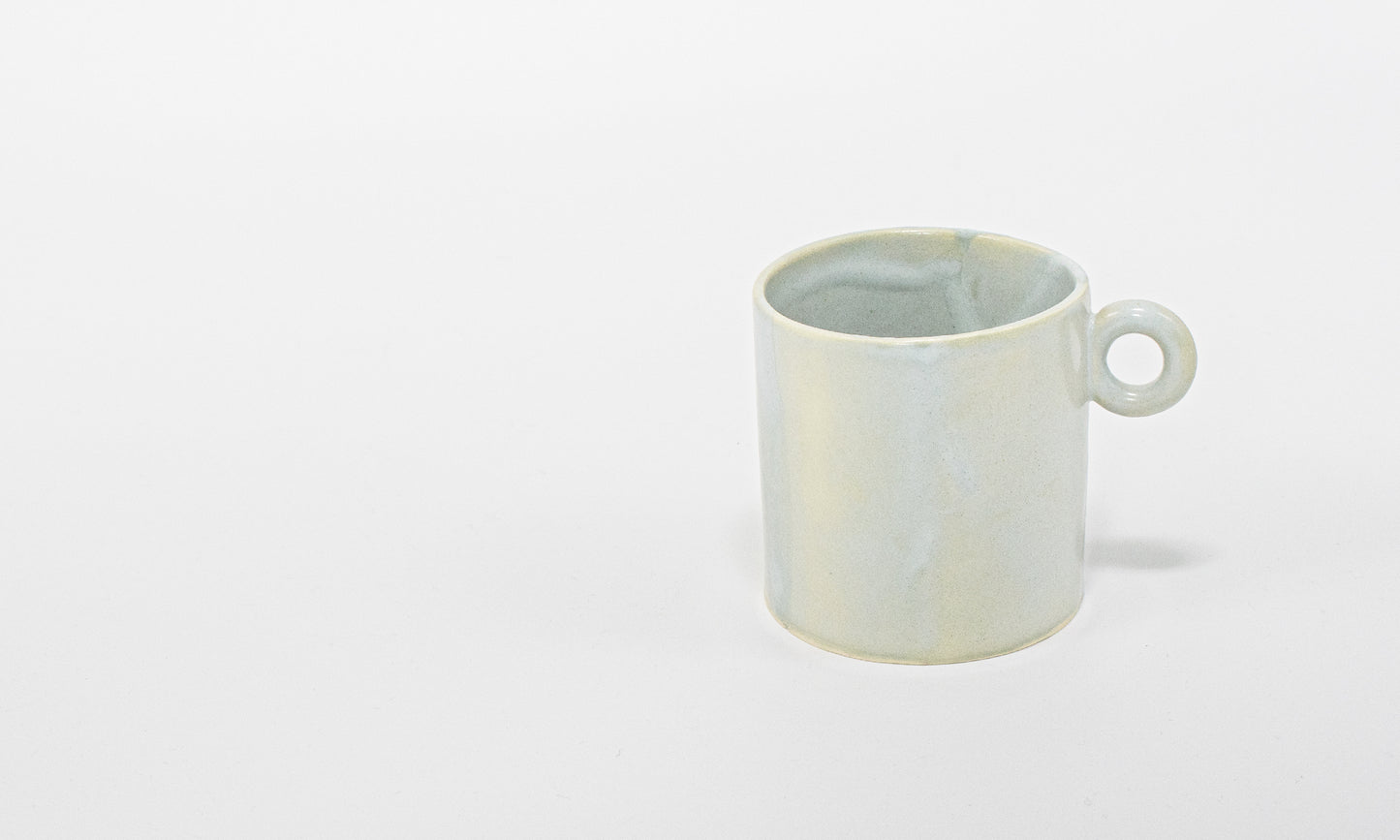 blue coffee cup