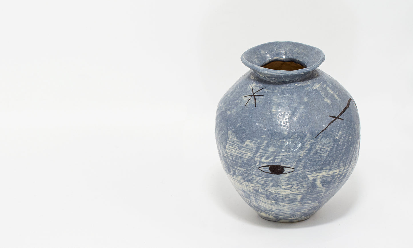 blue water pot