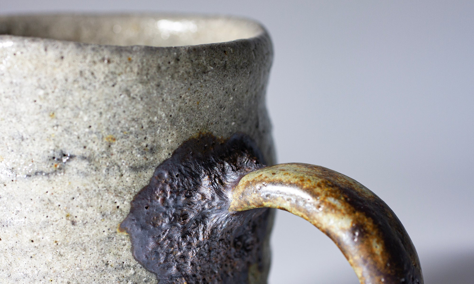 coral and shellfish mug
