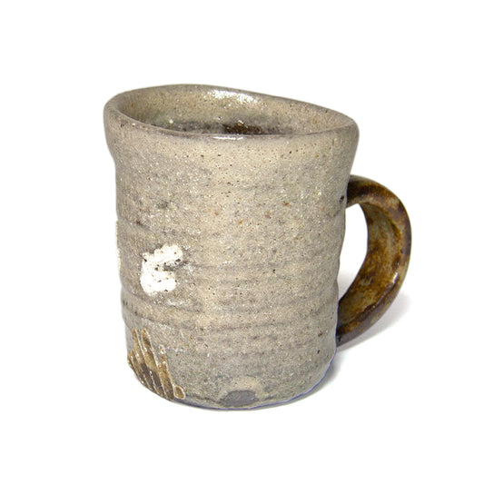coral and shellfish mug