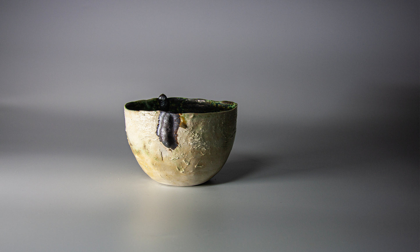 white cup