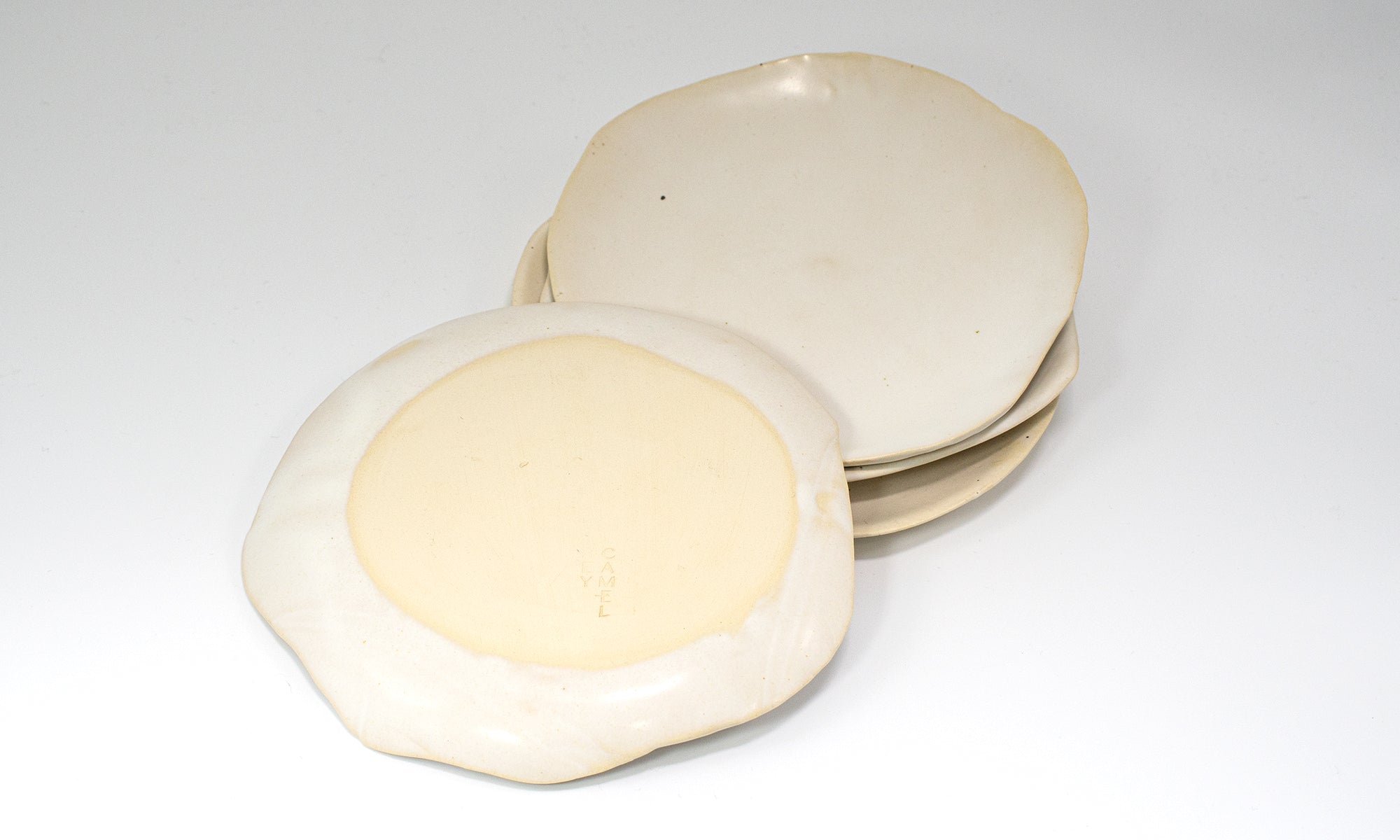 white plate