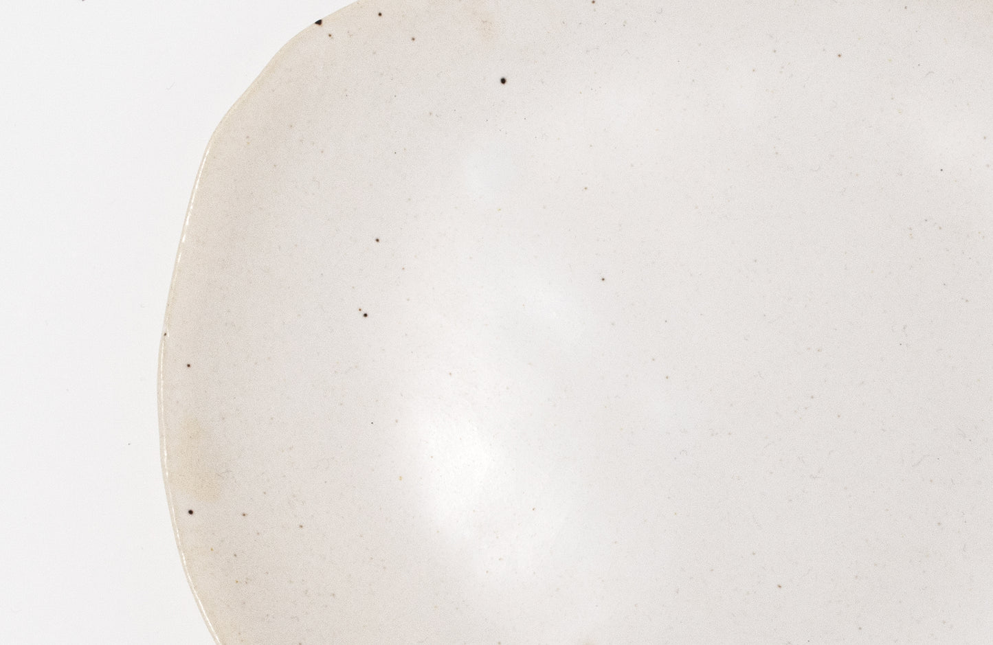 white plate